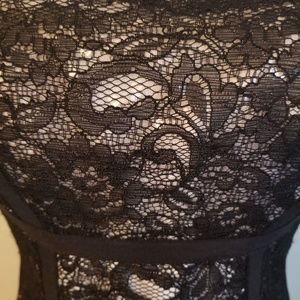 Angel Sanchez Strapless Cocktail Dress, size 6, bl